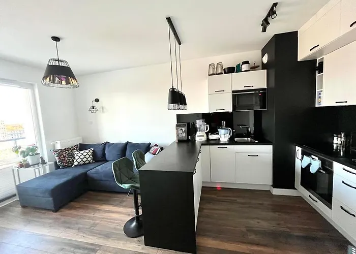 Letnica Sypialnia & Salon - 2km Do Plazy Apartment Danzig