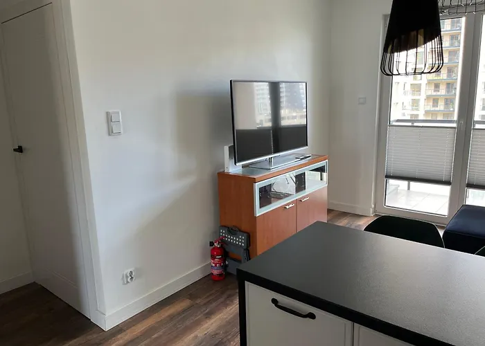 Apartment Letnica Sypialnia & Salon - 2km Do Plazy Danzig